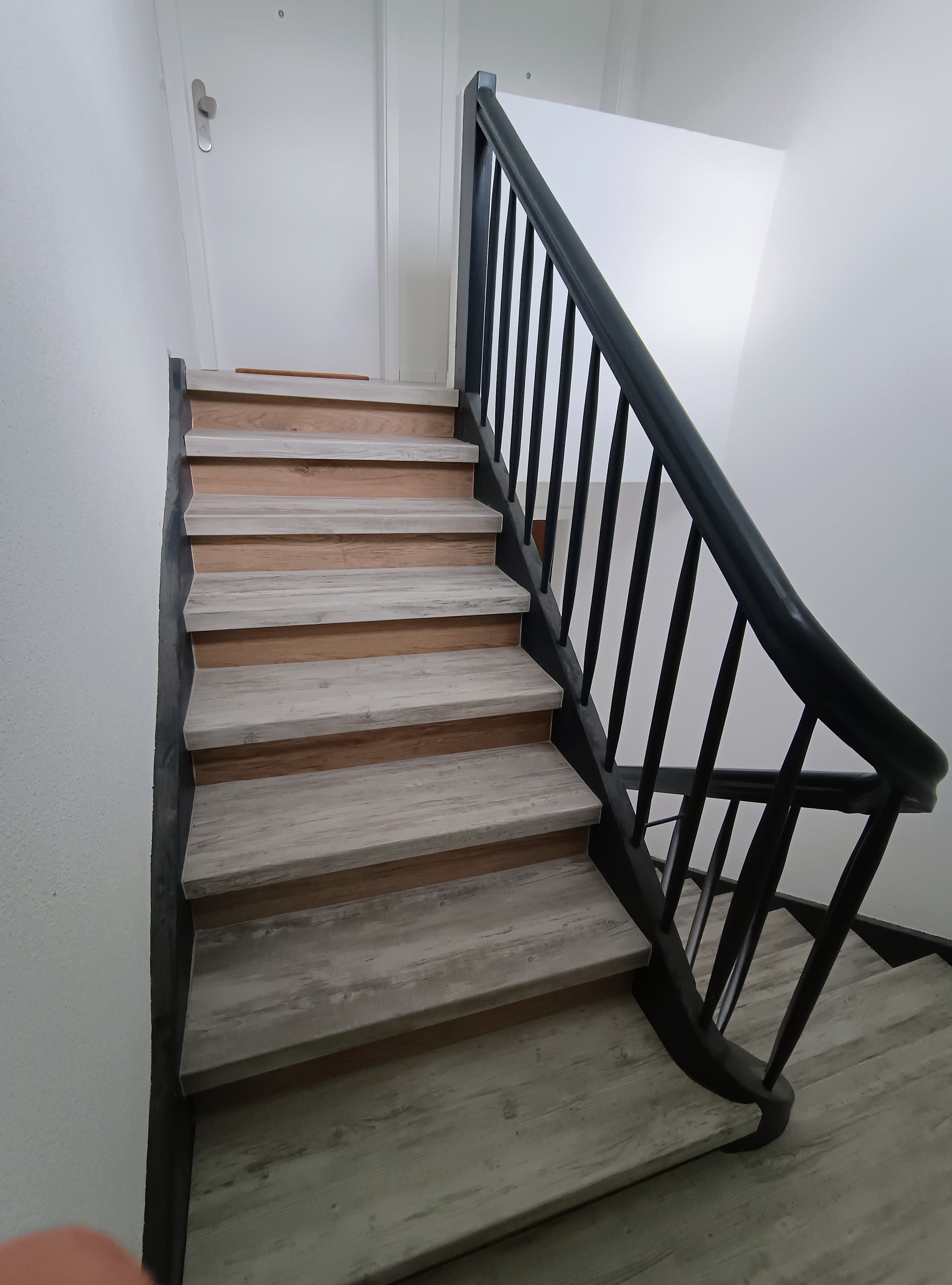 Detailansicht einer Treppenarbeit